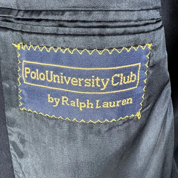 Polo University Club Ralph Lauren Mens 42L 40x Wool Suit Windowpane Quiet Luxury - Picture 15 of 16